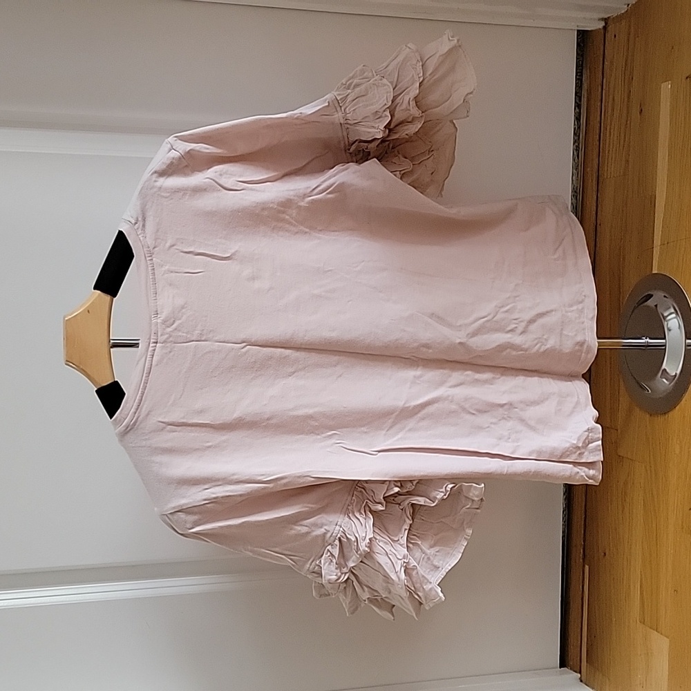 H&M Ruffled T Shirt - Picture 3 of 3